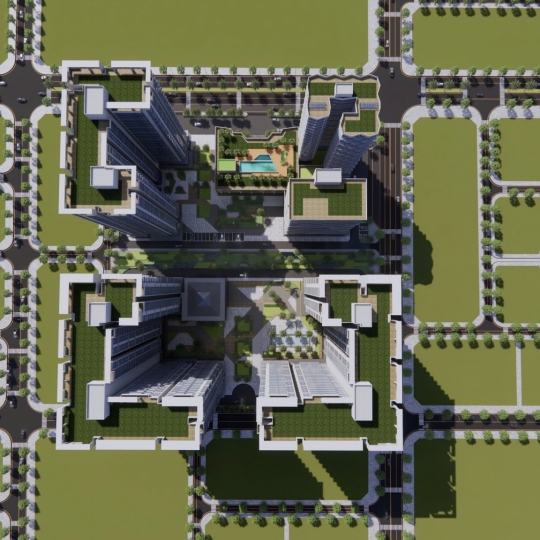 Commercial Complex Project X – Master Planning & Infrastructure Development by Gvacons