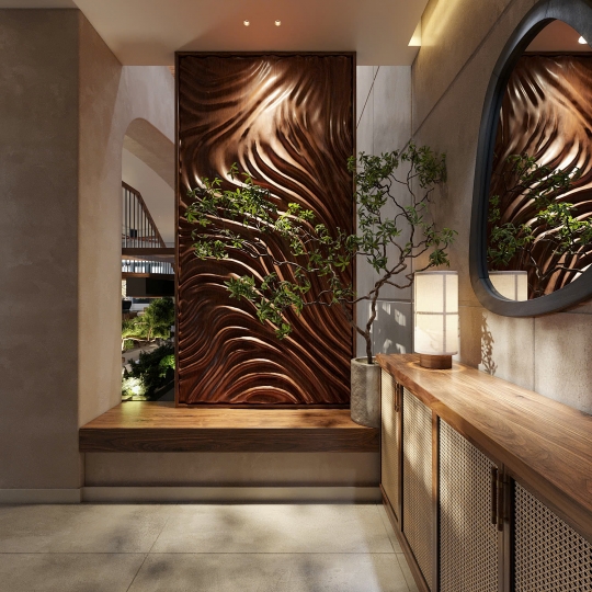 Free-style interior 